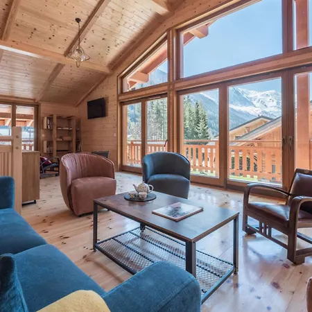 Large Chalet For 10 With Mont Blanc'S View Chalet